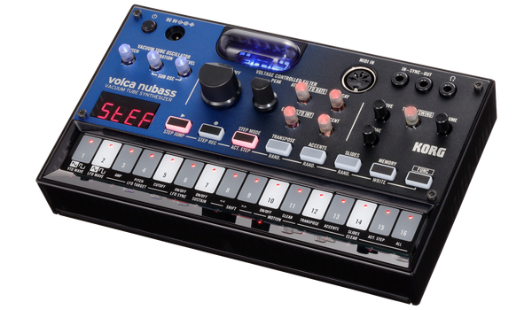 Korg volca nubass|vacuum tube analog synthesizer