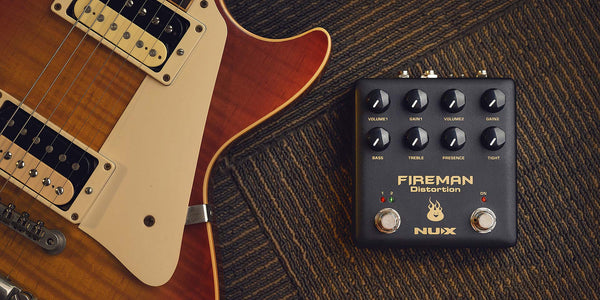 NUX NDS-5 Fireman|雙通道Brown Sound失真效果器|Dual Channel Brown Sound Distortion