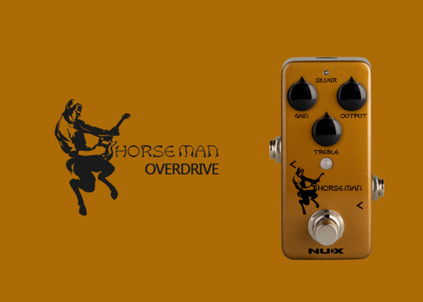 NUX NOD-1 Horseman|二合一超載效果器|Two in One Overdrive Pedal