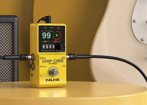 NUX Loop Core Stereo|立體聲樂句循環效果器| Looper pedal