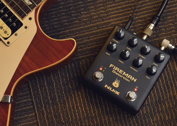 NUX NDS-5 Fireman|雙通道Brown Sound失真效果器|Dual Channel Brown Sound Distortion