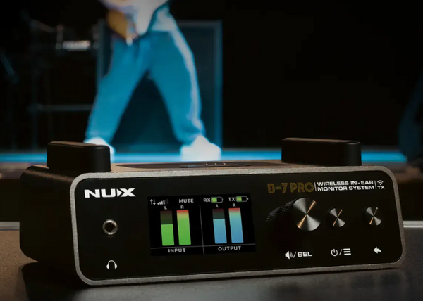 NUX B-7Pro| 立體聲無線入耳式監聽系統|Wireless In-Ear Monitor System