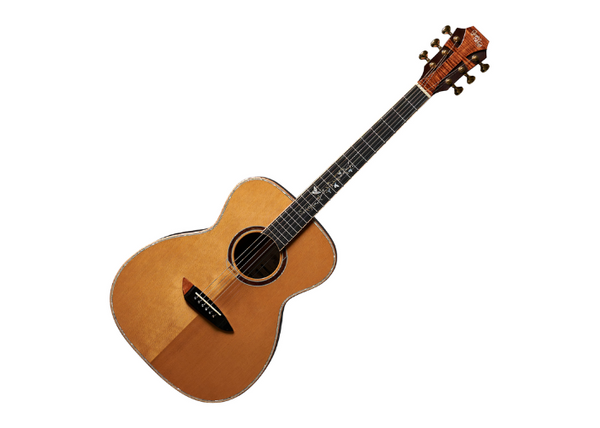 Gopherwood K910RE | 41-inch OM barrel electric acoustic guitar