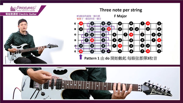 高級網上電結他教學課程