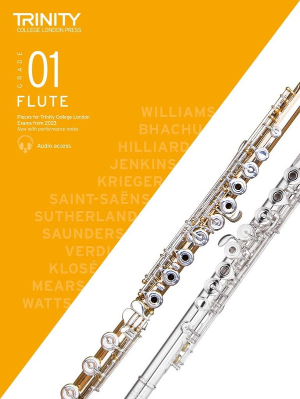 Trinity Flute Grade 1 (with Audio Download) from 2023