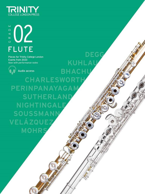 Trinity Flute Grade 2 (with Audio Download) from 2023
