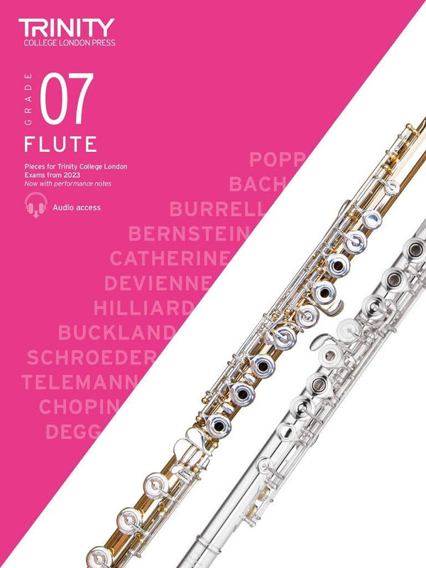 Trinity Flute Grade 7 (with Audio Download) from 2023