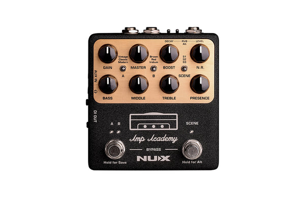 NUX NGS-6 Amp Academy|音箱模擬及IR箱體模擬效果器|Stompbox Amp Modeler