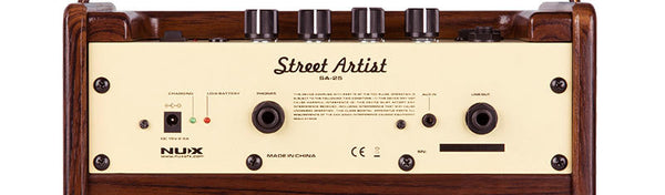 NUX SA-25|可充電便攜式原聲吉他音箱|Portable Battery-operated Acoustic Guitar Amplifier