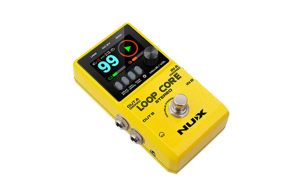 NUX Loop Core Stereo|立體聲樂句循環效果器| Looper pedal