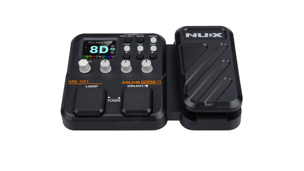 NUX MG-101|綜合效果器|Modelling Guitar Effects Processor