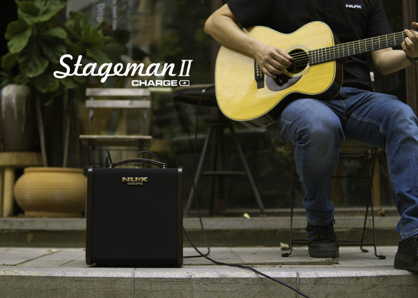NUX AC-80 Stageman II Charge|可充電原聲吉他音箱|Battery-powered Acoustic Guitar Amplifier