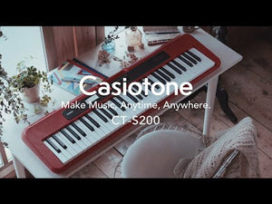 Casio CTS200 red 紅色 片段