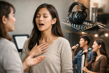 聲樂課程改善音準，從呼吸、聽覺到歌曲實戰建立穩定音高與上台信心給初學及進階同學仔