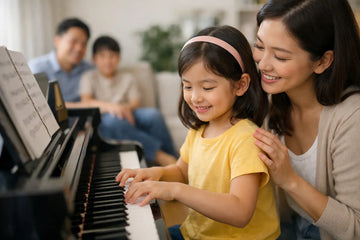兒童音樂練習習慣建立方法：7個讓孩子主動練琴的家庭做法