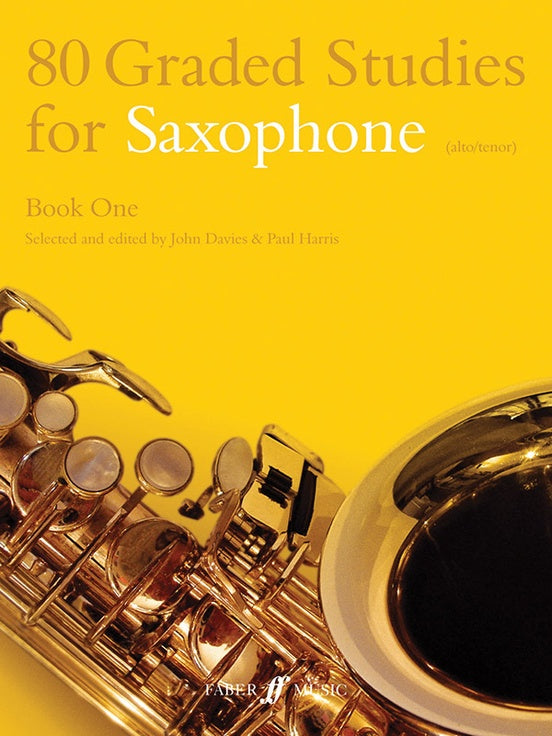 80 Graded Studies for Saxophone | Book 1