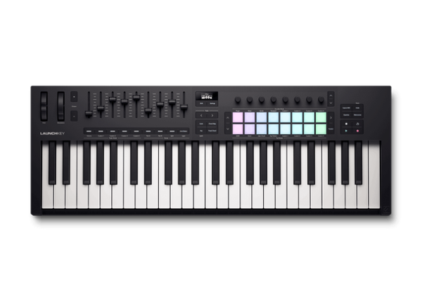 Novation Launchkey 49 Mk4｜半配重 piano-style 49鍵MIDI控制鍵盤