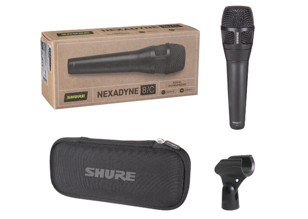Shure Nexadyne 8/C Dynamic Vocal Microphone | 專業心型動圈人聲麥克風