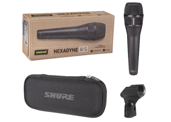 Shure Nexadyne 8/S Dynamic Vocal Microphone | 專業超心型動圈人聲麥克風