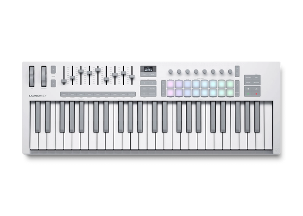 Novation Launchkey 49 Mk4｜半配重 piano-style 49鍵MIDI控制鍵盤