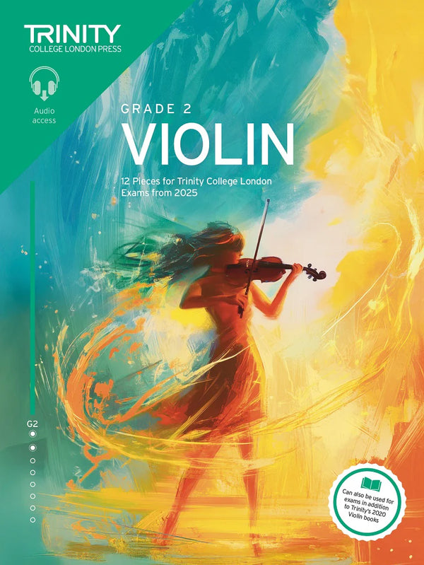 Trinity Violin Exam Pieces Grade 2 (from 2025)