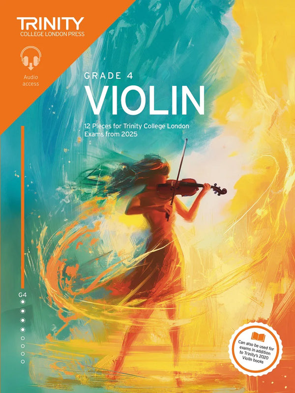 Trinity Violin Exam Pieces Grade 4 (from 2025)