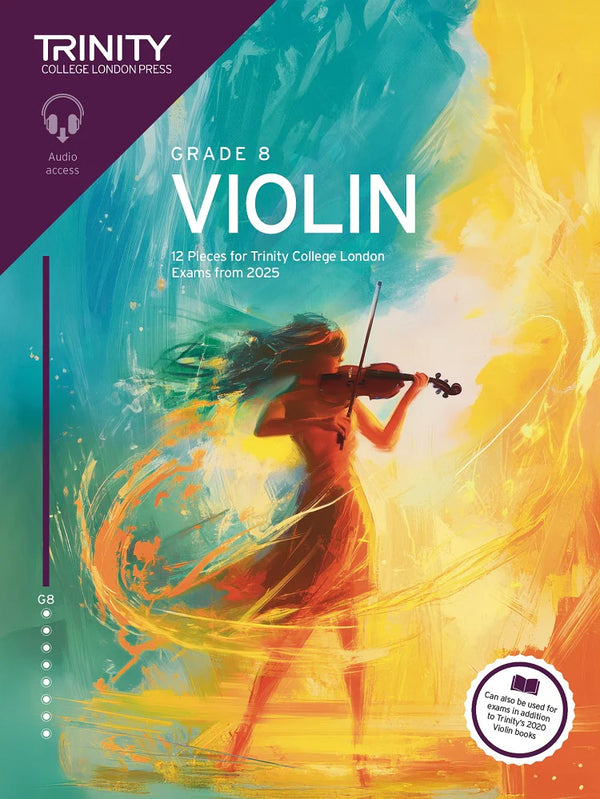 Trinity Violin Exam Pieces Grade 8 (from 2025)