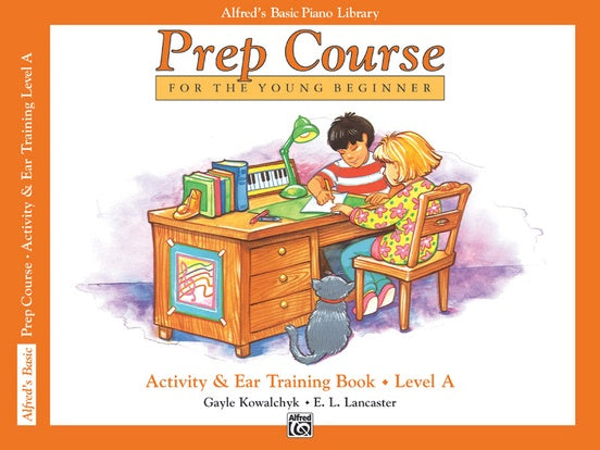 Alfred's Basic Piano Prep Course for the Young Beginners: Activity & Ear Training Book A