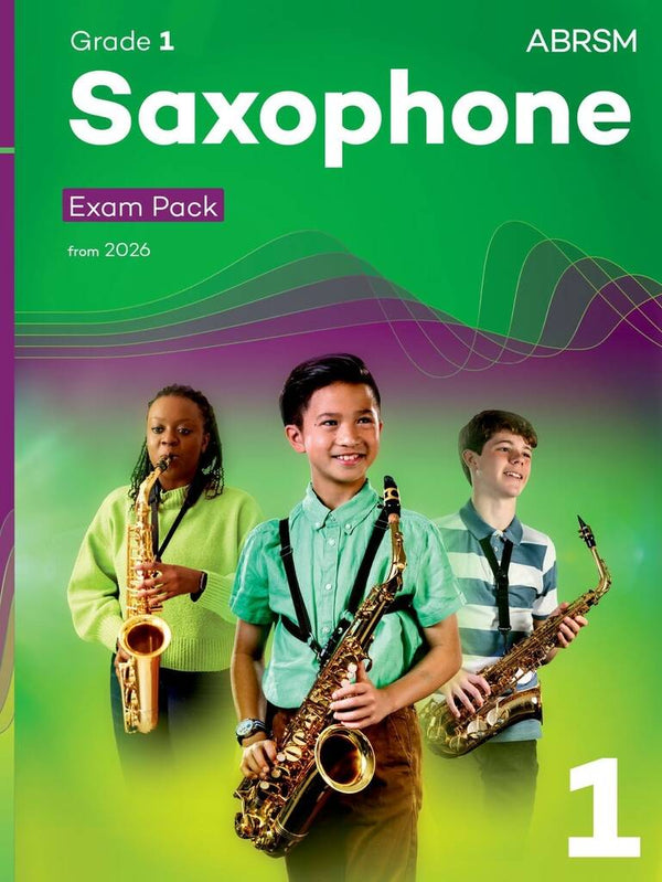 ABRSM: Saxophone Exam Pack from 2026 | Grade 1