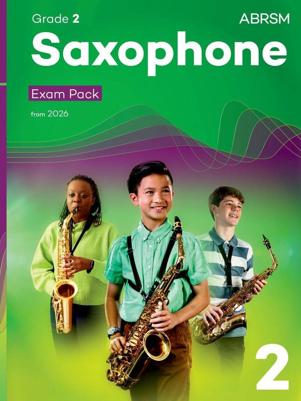 ABRSM: Saxophone Exam Pack from 2026 | Grade 2