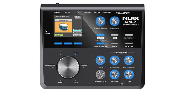 NUX DM-7｜專業電子鼓組｜Professional Electronic Drum Kit
