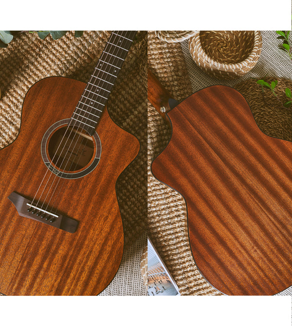 Gopherwood i160MC | 40-inch GC barrel guitar