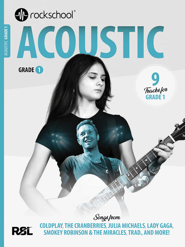 【預售 | 8月到貨】Rockschool Acoustic Guitar w/ Audio (2026) | Grade 1