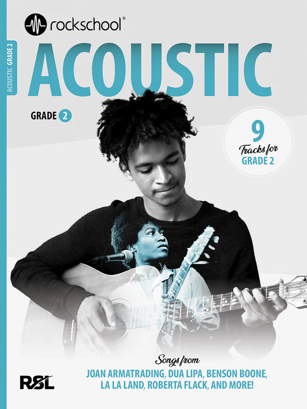 【預售 | 8月到貨】Rockschool Acoustic Guitar w/ Audio (2026) | Grade 2