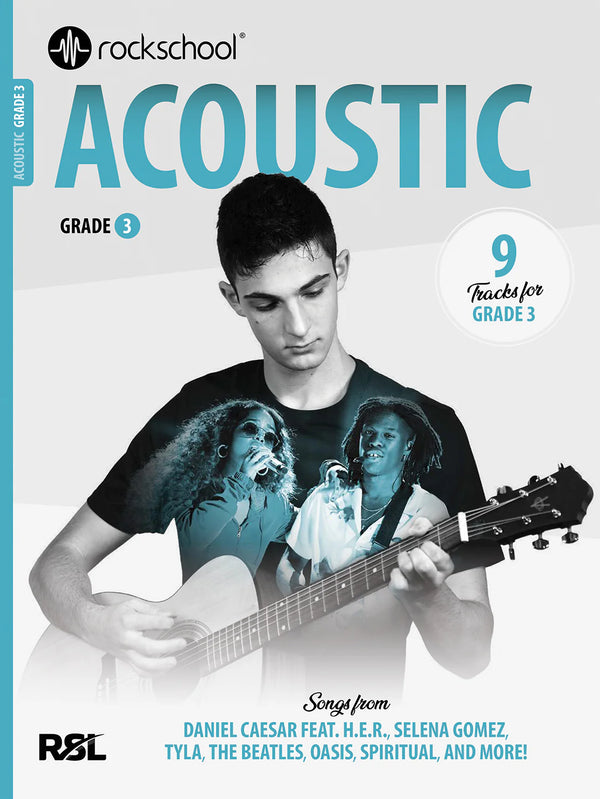 【預售 | 8月到貨】Rockschool Acoustic Guitar w/ Audio (2026) | Grade 3