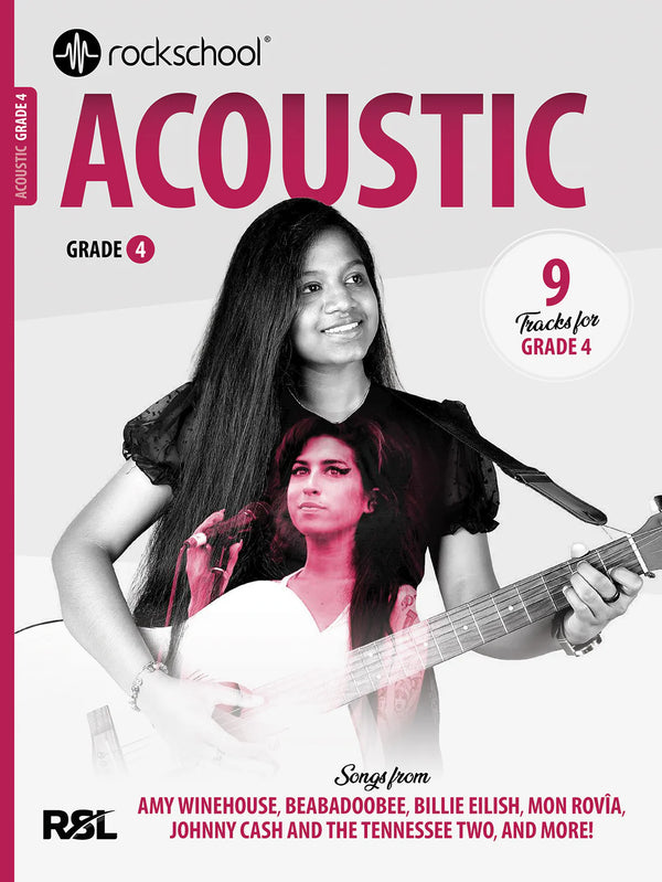 【預售 | 8月到貨】Rockschool Acoustic Guitar w/ Audio (2026) | Grade 4