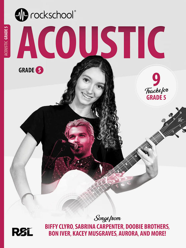 【預售 | 8月到貨】Rockschool Acoustic Guitar w/ Audio (2026) | Grade 5