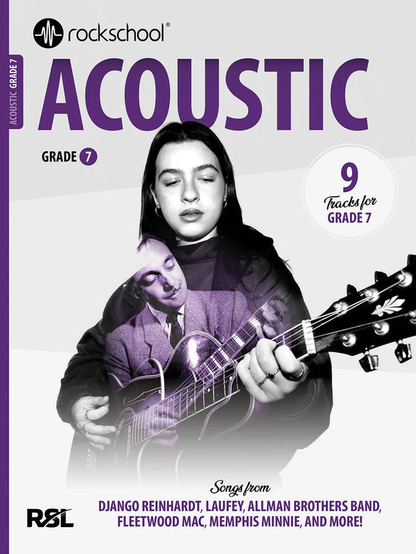 【預售 | 8月到貨】Rockschool Acoustic Guitar w/ Audio (2026) | Grade 7