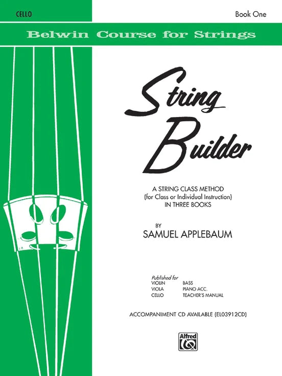 String Builder For Cello｜Book 1