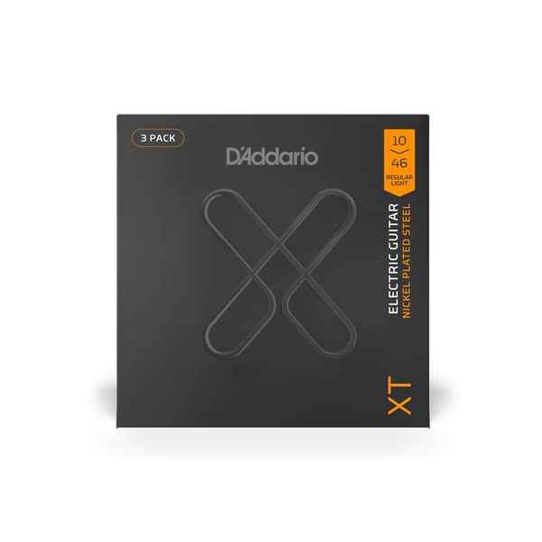 D'addario XT Nickel Plate Steel電結他弦線 (10-46)