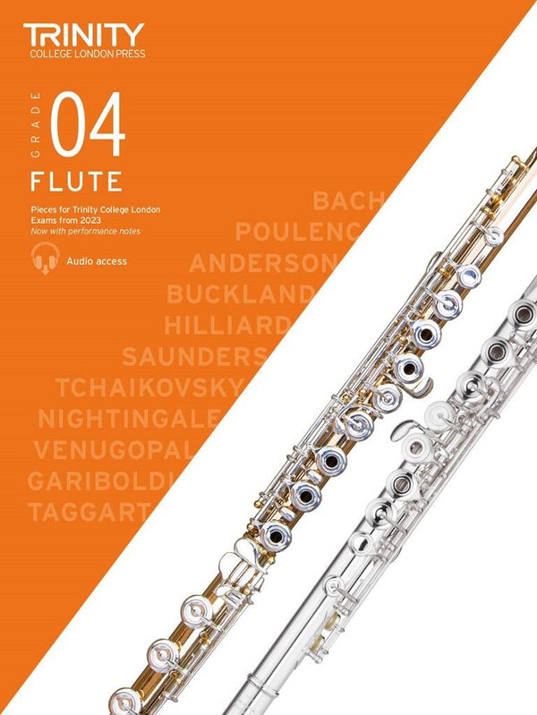 Trinity Flute Grade 4 (with Audio Download) from 2023