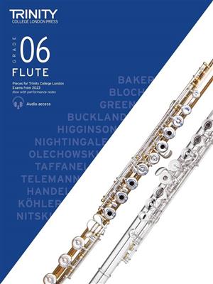 Trinity Flute Grade 6 (with Audio Download) from 2023