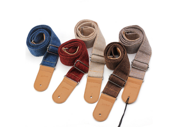 Longteam GS-12 | Cotton and Linen Wenqing Guitar Strap
