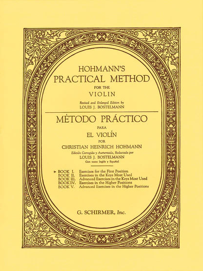 Hohmann: Practical Method for the Violin | Book 1