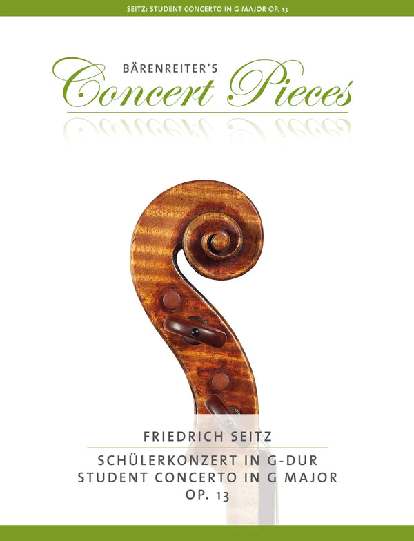Friedrich Seitz: Student Concerto No. 2 in G, Op. 13