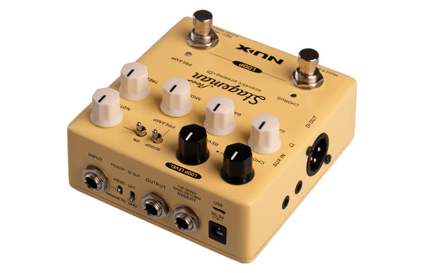 NUX NAP-5 Stageman Floor｜原聲前級效果器｜Acoustic Preamp & DI
