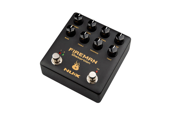 NUX NDS-5 Fireman｜Dual Channel Brown Sound Distortion Effect｜Dual Channel Brown Sound Distortion