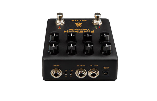 NUX NDS-5 Fireman｜Dual Channel Brown Sound Distortion Effect｜Dual Channel Brown Sound Distortion