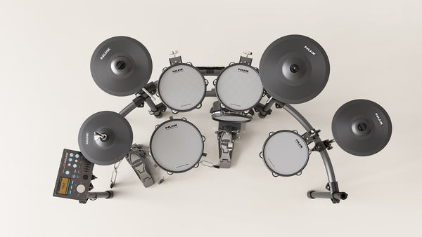 NUX DM-8｜高階專業網面配置電子鼓｜Professional Electric Drum Set with All Mesh Heads