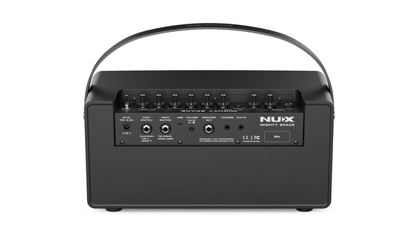 NUX Mighty Space｜30瓦白盒建模無線桌上型吉他貝斯音箱｜30W Portable Wireless Modeling Amplifier